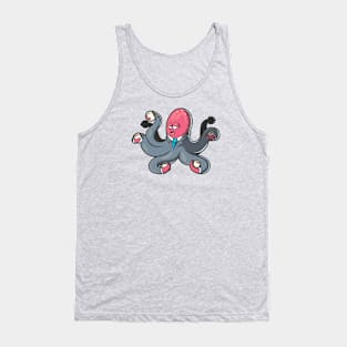 Working Octopus! Tank Top